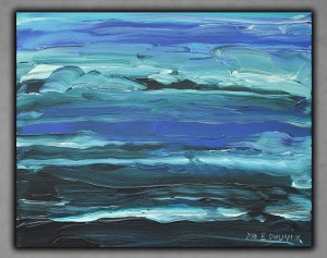 Morze 65x81 Edward Dwurnik