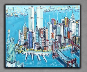 Nowy Jork 46x55 Edward Dwurnik